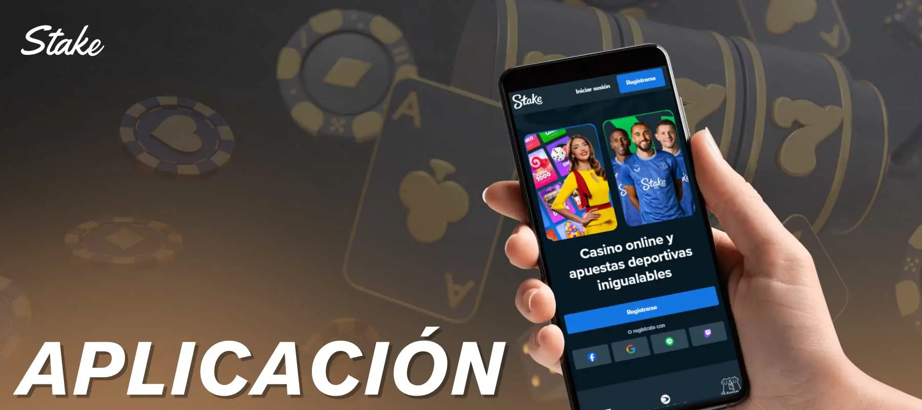 la app de Stake ofrece una experiencia de juego fluida