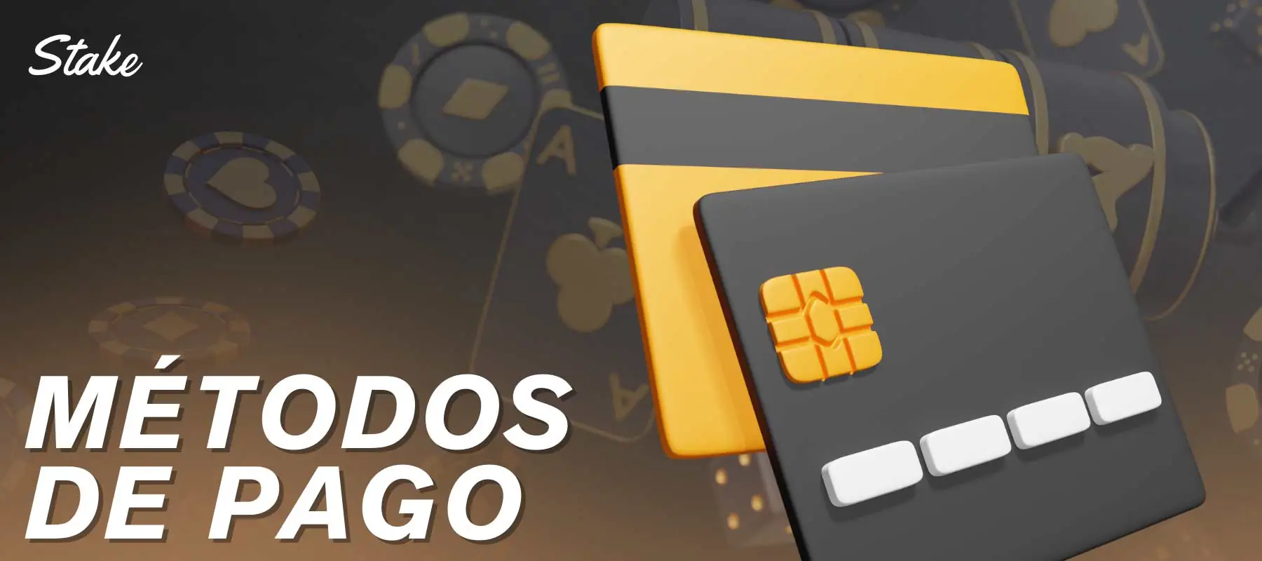 Stake ofrece métodos de pago seguros